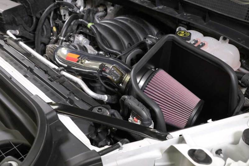 Chevrolet Silverado 1500 Performance Air Intake - K&N Engineering - Cold Air, K&N High-Flow - 2019
